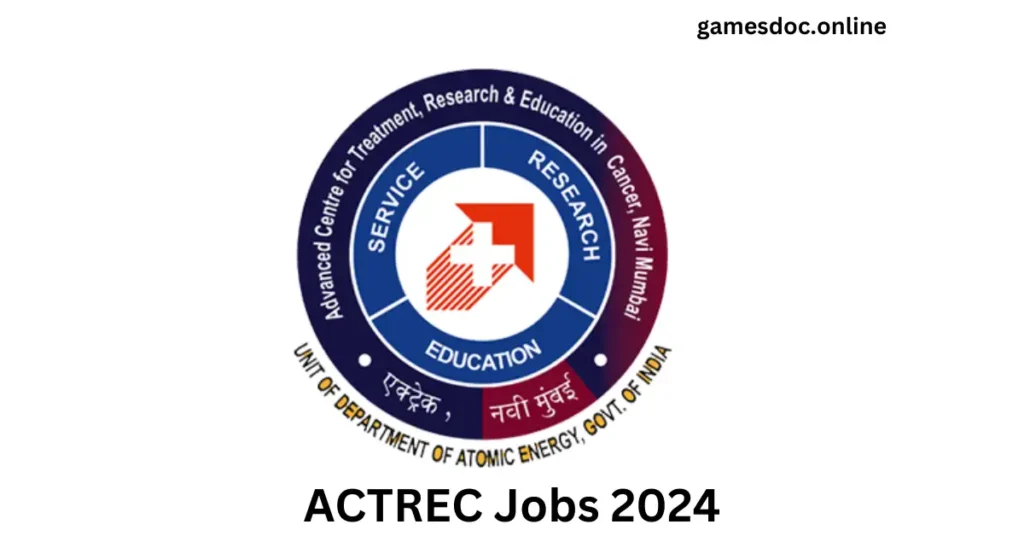 ACTREC Jobs 2024