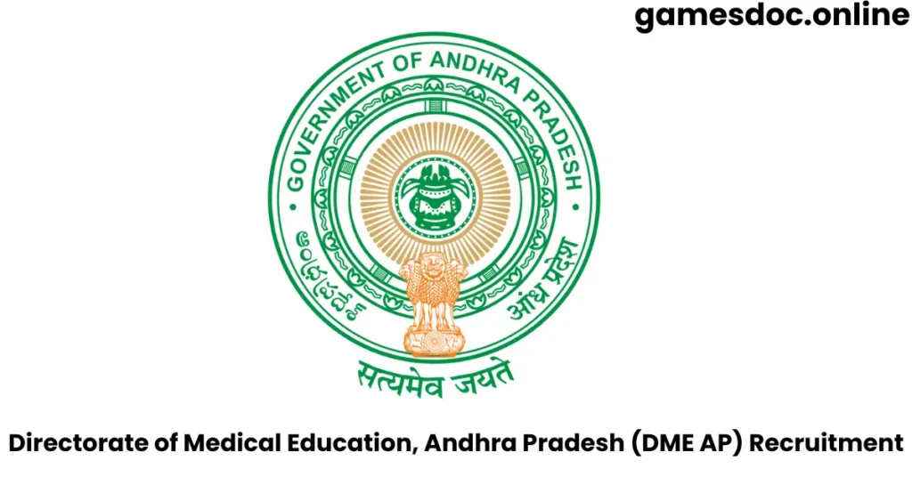 DME AP Recruitment 2024