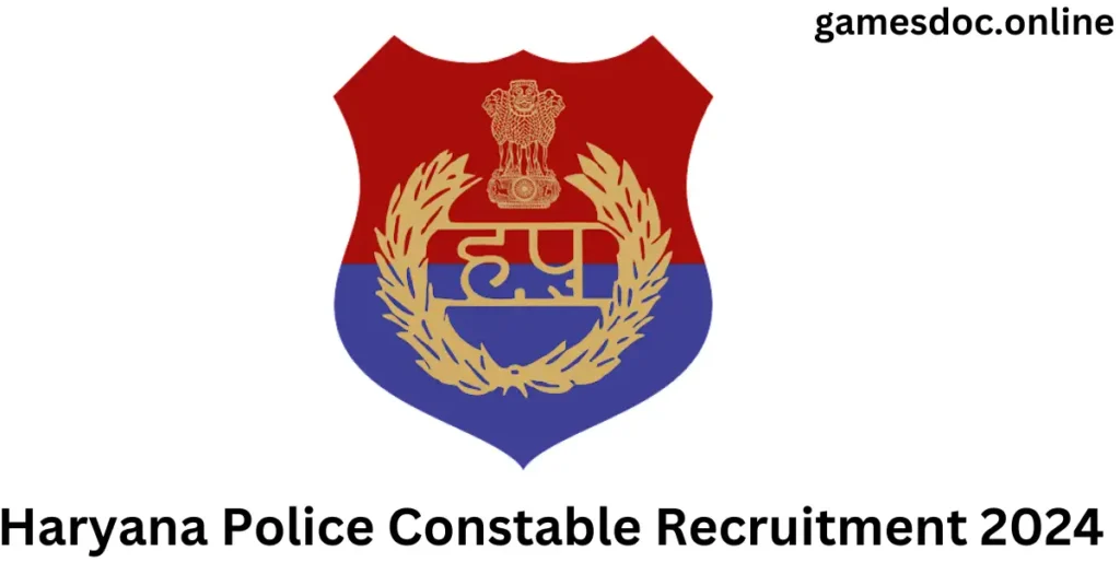 Haryana Police Constable Recruitment 2024 