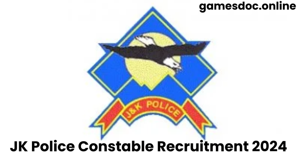 JK Police Constable Recruitment 2024