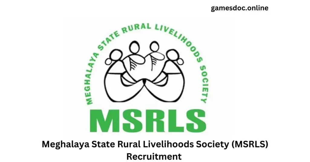 MSRLS Recruitment 2024